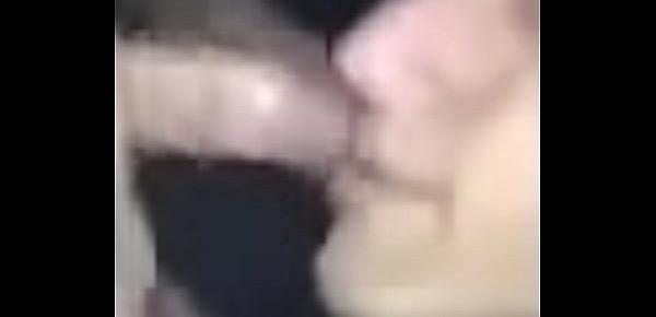  Cumslave Cockwhore Sissy Forced to Suck Strangers Cock Naked in Car Backseat